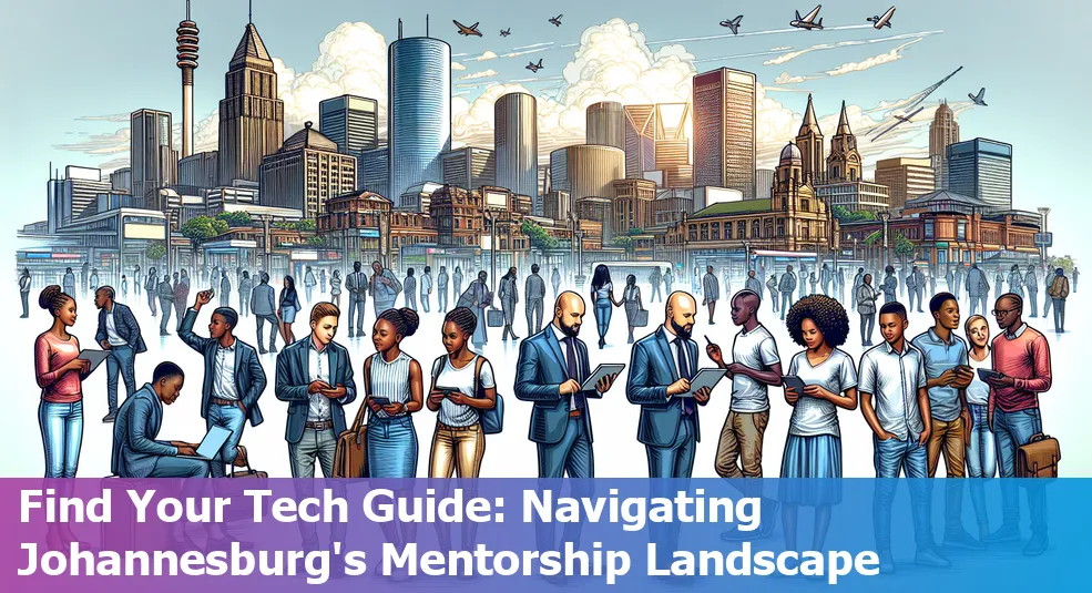 Tech mentorship handshake in Johannesburg, South Africa