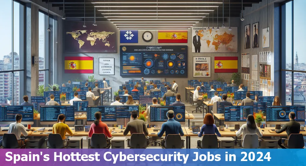 Cybersecurity job trends and growth in Spain 2024