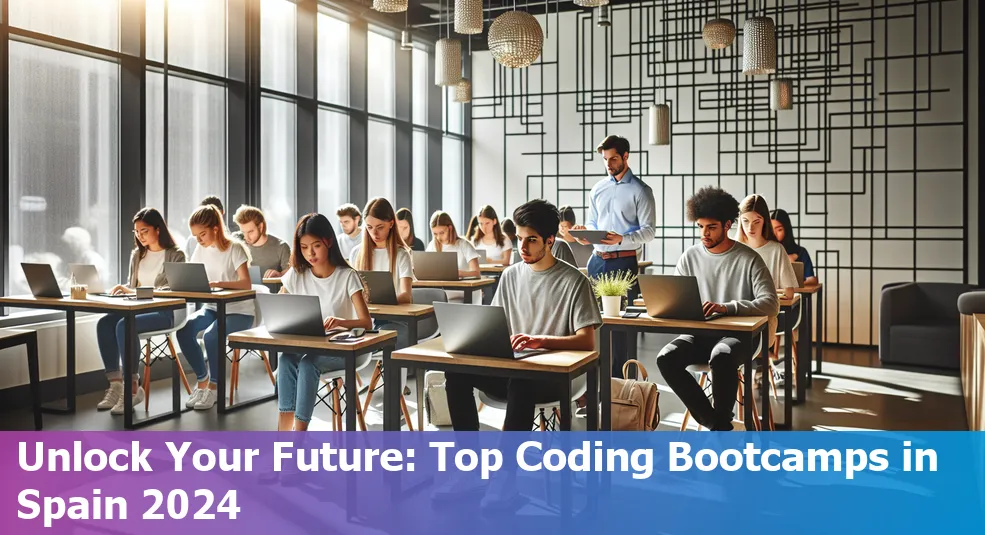 Top 5 best coding bootcamps in Spain 2024 classroom session image