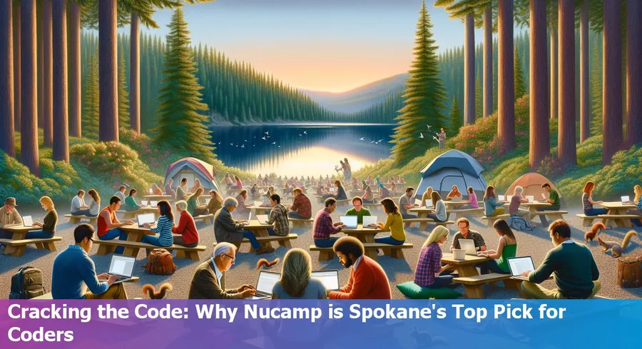 Nucamp Coding Bootcamp classroom activity in Spokane