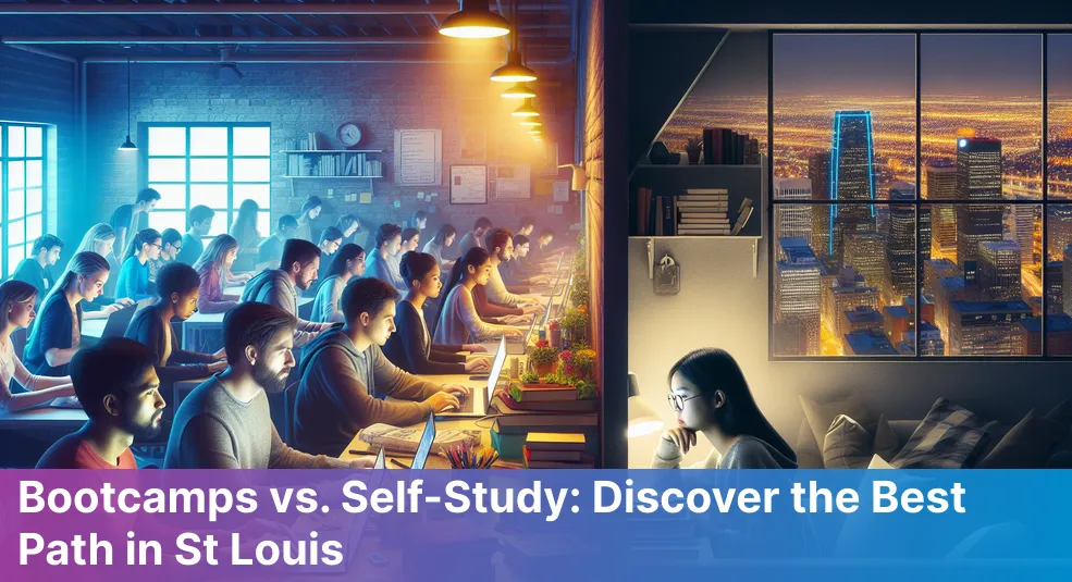 Coding Bootcamps vs. Self-Study Options in St. Louis, Missouri