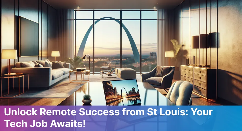 St Louis remote tech job search guide for Missouri beginners.