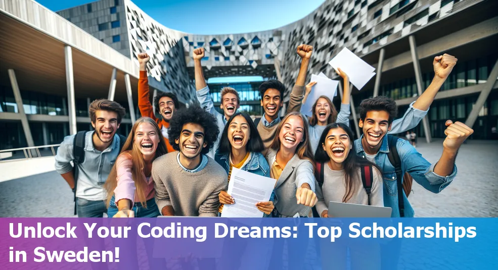 Students in Sweden exploring scholarships and funding for coding bootcamps