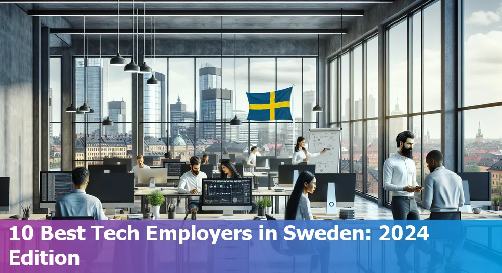 Top 10 tech companies to work for in Sweden in 2024