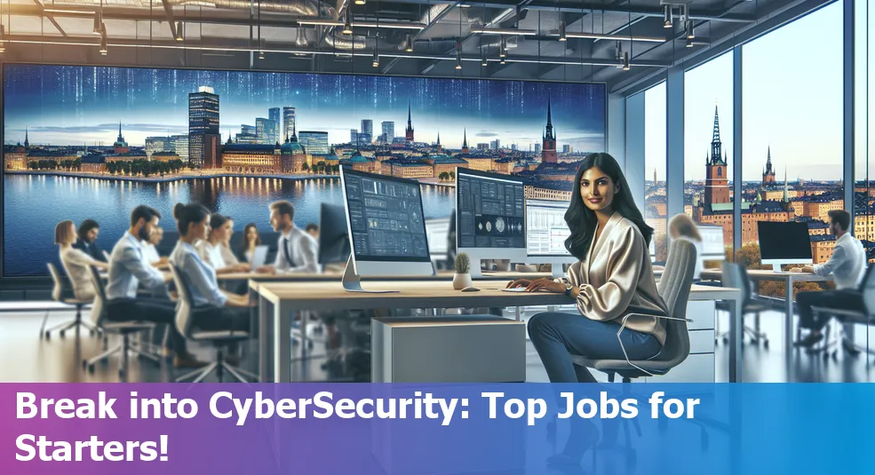 CyberSecurity jobs for beginners in Sweden