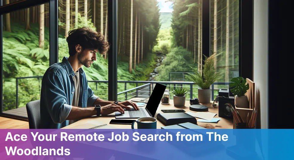 Remote tech job guide for beginners from The Woodlands, Texas