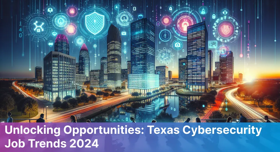 The Woodlands, Texas cybersecurity job market 2024 trends and growth areas