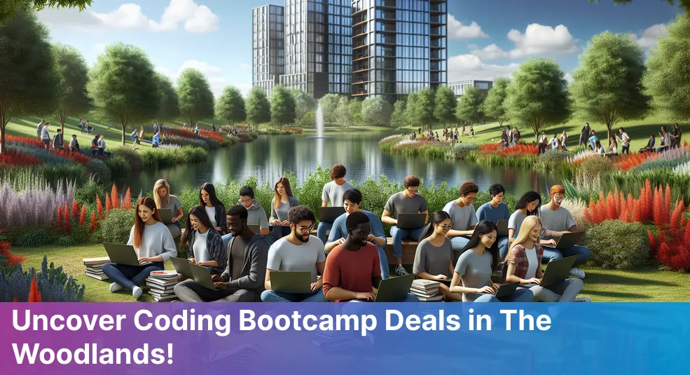 Coding bootcamps in The Woodlands, Texas offering affordable education in 2024.