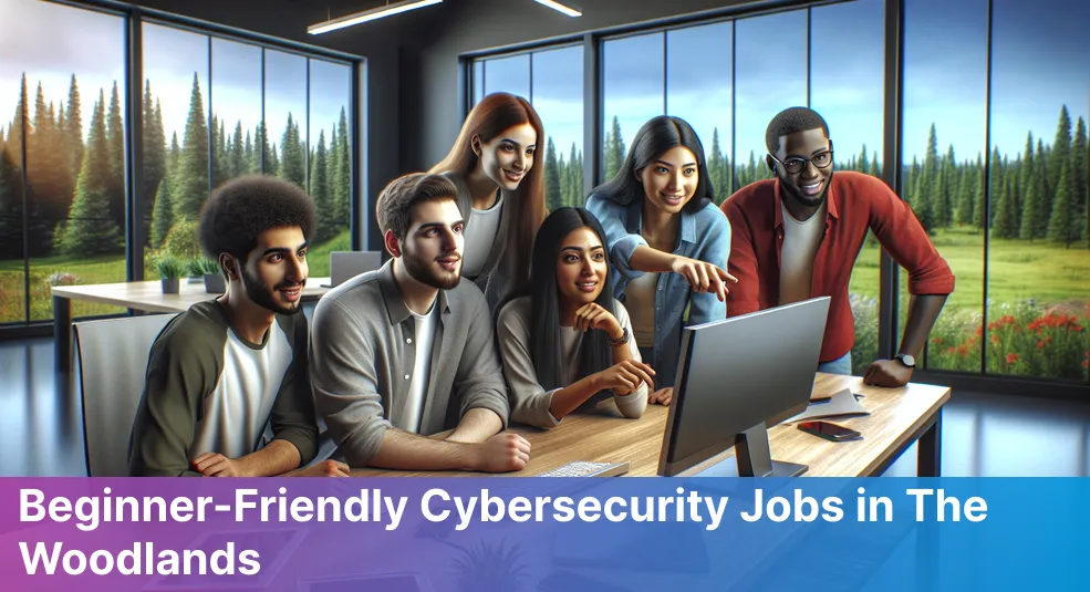 Top in-demand cybersecurity jobs for beginners in The Woodlands, TX