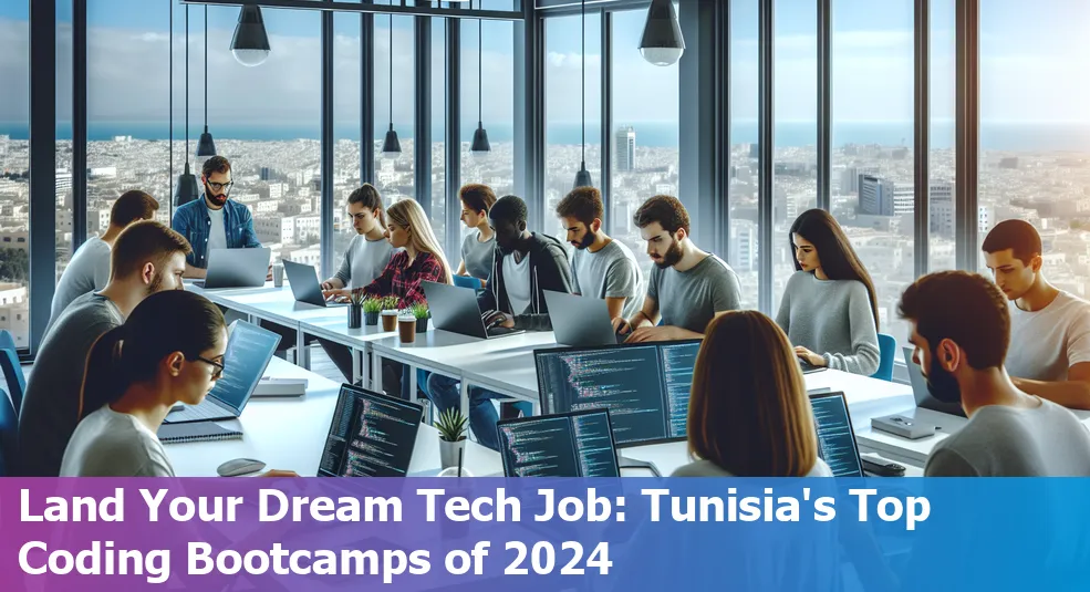 Coding bootcamps in Tunisia with job guarantees for 2024.