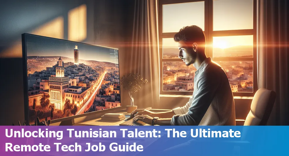 Remote tech jobs in Tunisia - step-by-step guide to landing a job remotely.