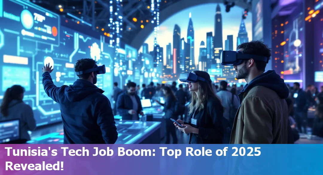 Tech jobs in Tunisia 2025 - Tunisian IT professionals working collaboratively