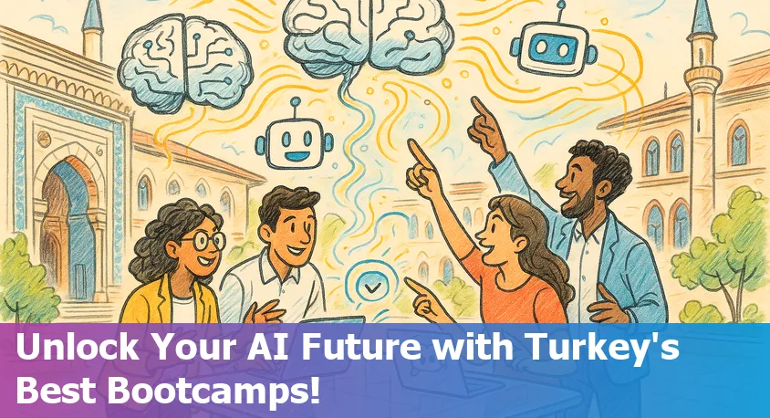 AI students at a coding bootcamp in Istanbul collaborating on machine learning projects in 2025