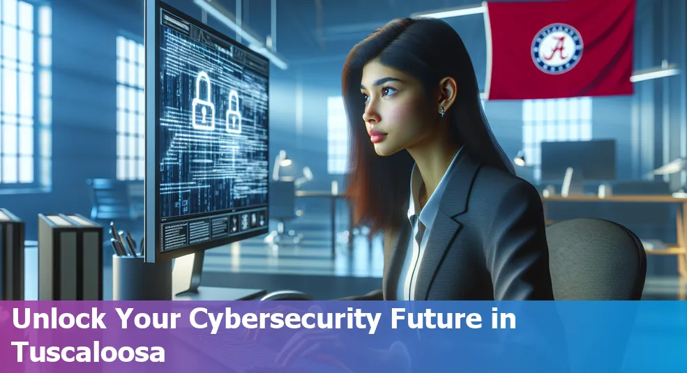 Cybersecurity career essentials and certifications in Tuscaloosa, Alabama.