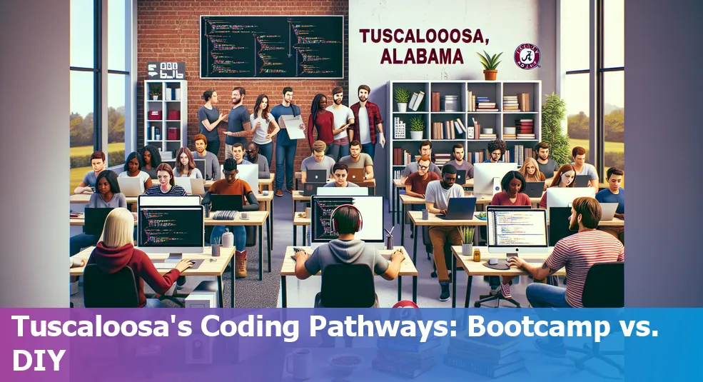 Coding Bootcamps vs. Self-Study in Tuscaloosa, Alabama: Pros and Cons