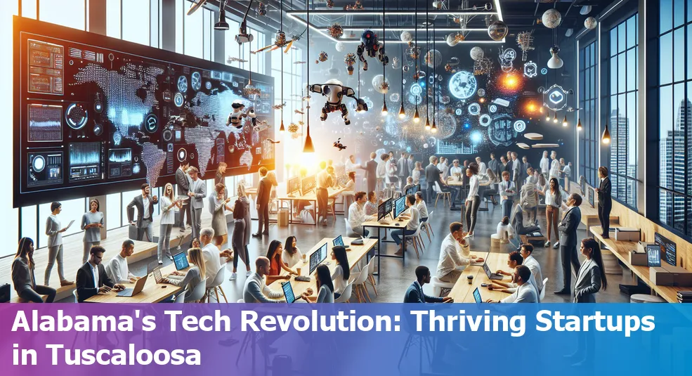 Tuscaloosa Alabama thriving tech hub startups and success stories