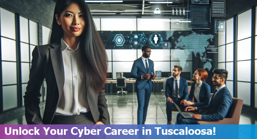 Cybersecurity jobs for beginners in Tuscaloosa, Alabama, USA.