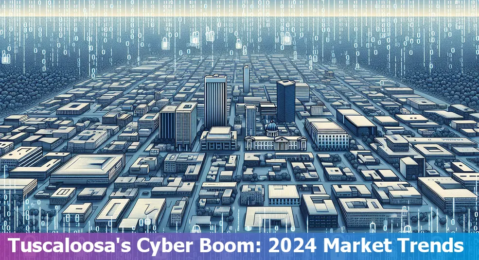 Tuscaloosa cybersecurity job market analysis for 2024 in Alabama, US.