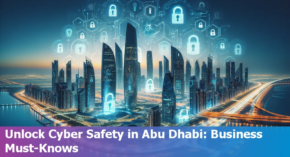 Cybersecurity in action in Abu Dhabi, depicting essential strategies for local businesses