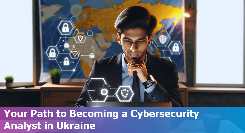 How to get a cybersecurity analyst role in Ukraine, comprehensive guide for beginners.