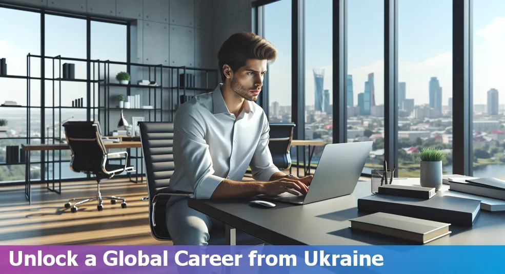 Remote tech job search in Ukraine - step-by-step guide for Ukrainian job seekers