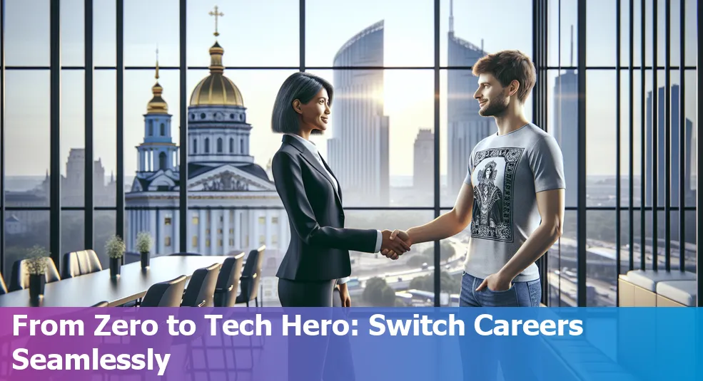 How to switch from a non-tech background to a tech job in Ukraine