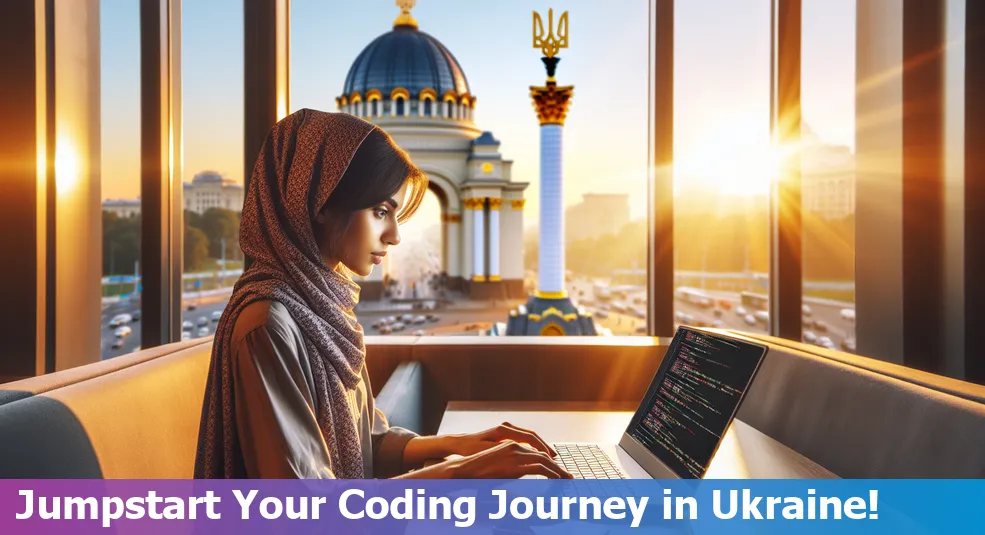 Learn to code in Ukraine: Beginner's guide to programming languages in Ukraine.