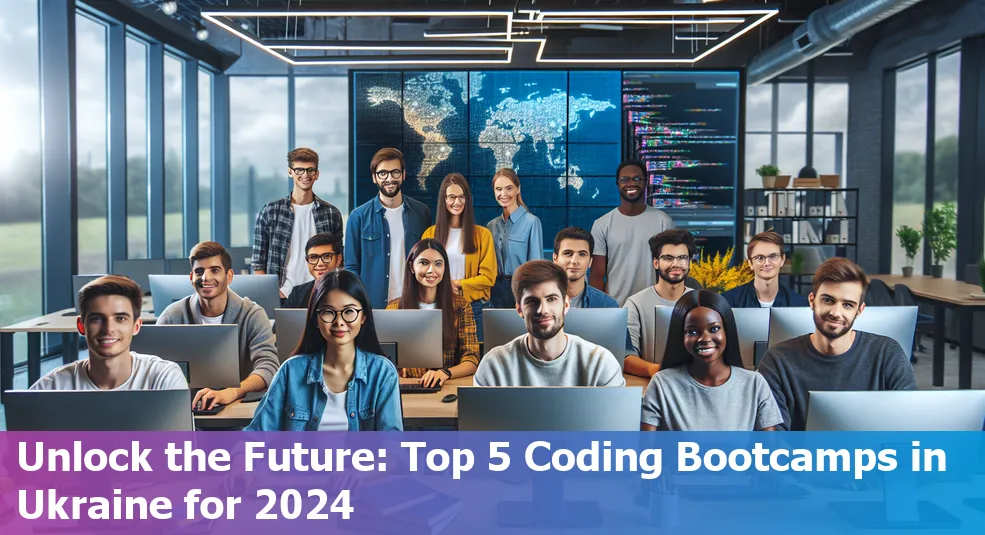 Top 5 Coding Bootcamps in Ukraine 2024 - IT Academy STEP, BeETroot Academy, DAN.IT Education, GoIT, Nucamp