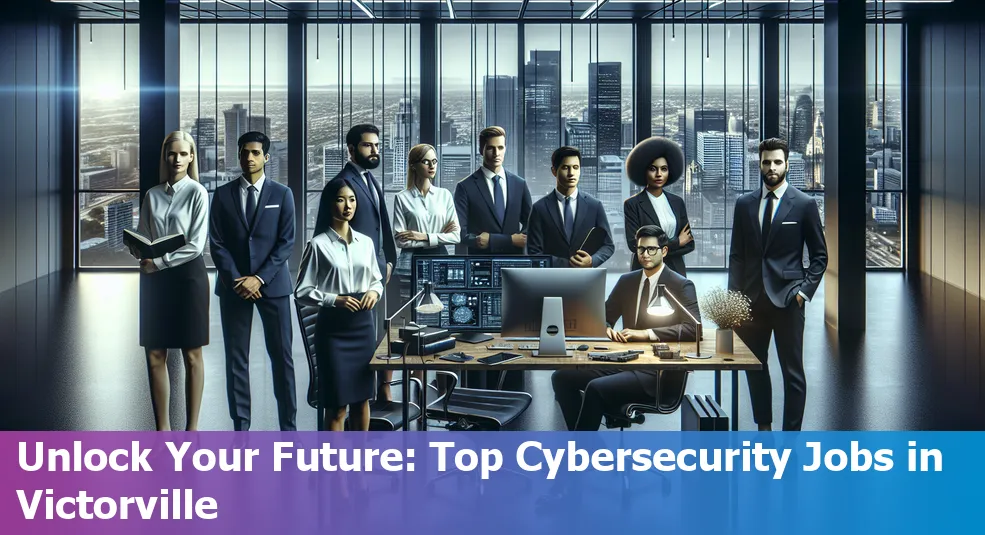 Cybersecurity employers and opportunities in Victorville, California, US.