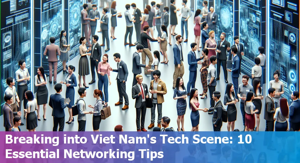 Networking event in Viet Nam's tech scene