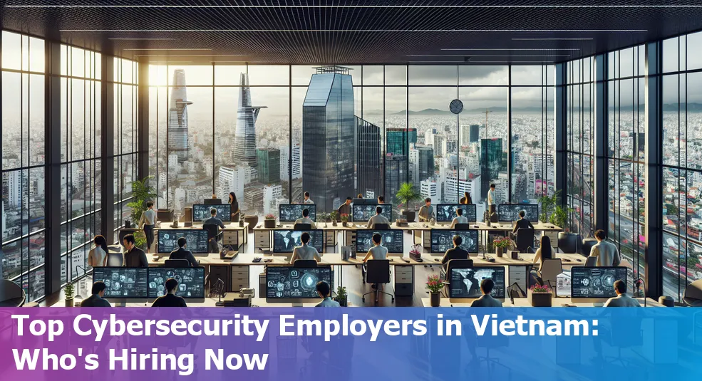 Top cybersecurity employers in Viet Nam VN - Who's hiring and what they look for