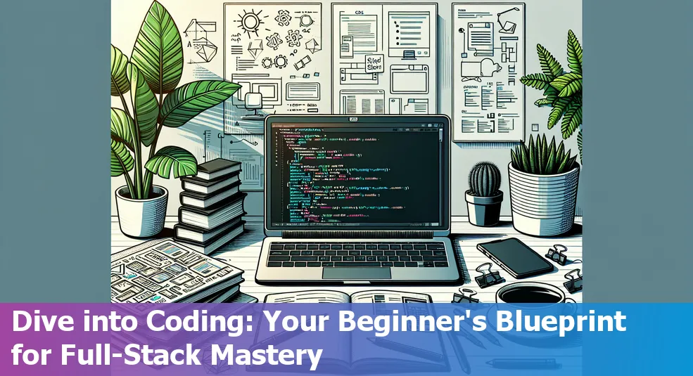 Cover image - Comprehensive Guide for Beginners on Full-Stack Web Development