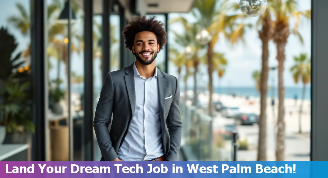 West Palm Beach, Florida tech job market overview in 2025.