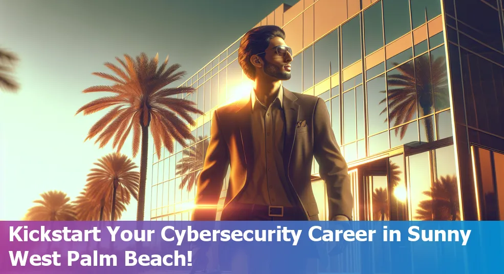 Cybersecurity jobs for beginners in West Palm Beach, Florida.