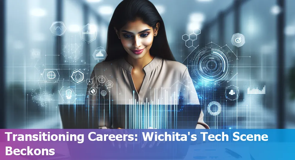 Transitioning to a tech job in Wichita, Kansas, from a non-tech background.