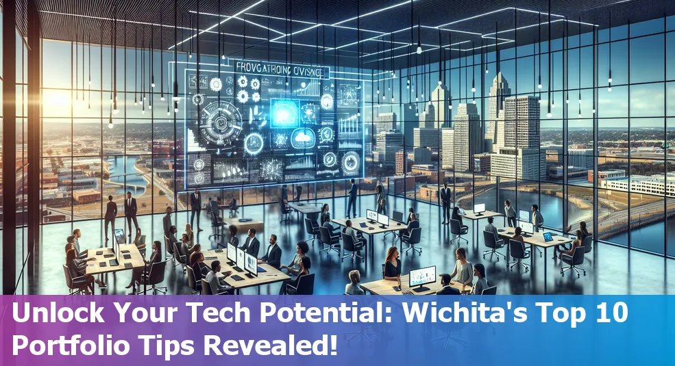 Skyline of Wichita, Kansas highlighting tech and innovation.