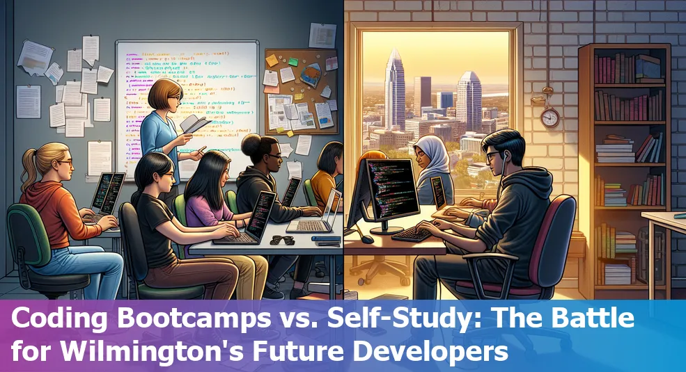 Coding Bootcamps vs. Self-Study in Wilmington, NC, North Carolina, US