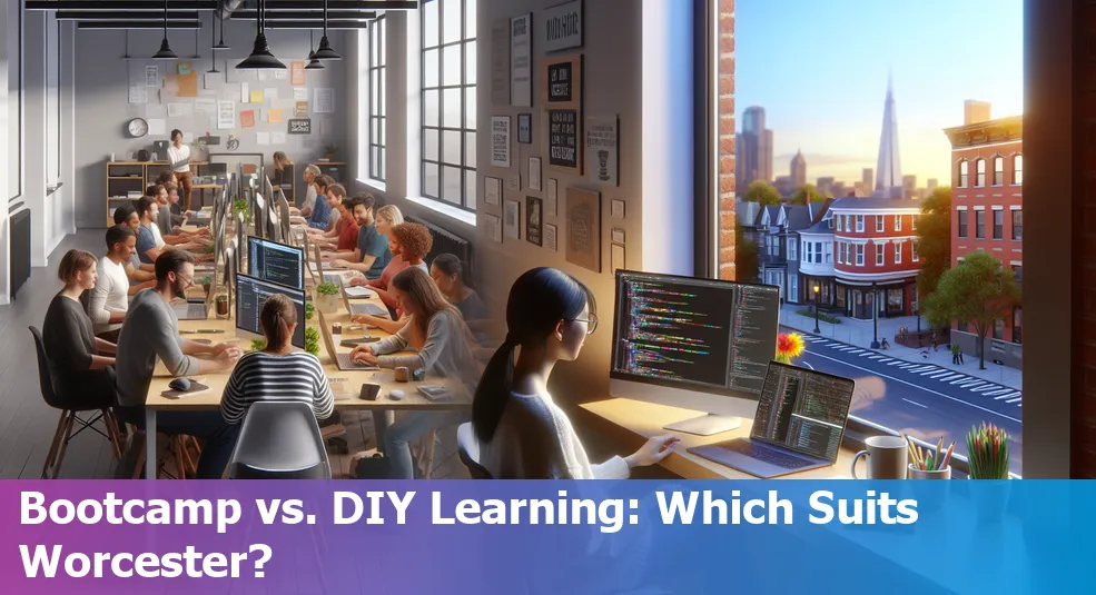 Worcester coding bootcamps vs. self-study comparison in Massachusetts
