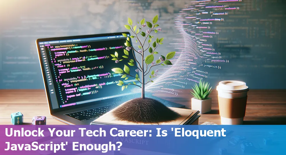 A beginner wondering if they can get a tech job after reading 'Eloquent JavaScript'