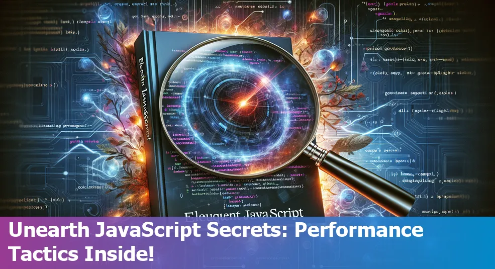A beginner's guide to performance optimization techniques in 'Eloquent JavaScript'