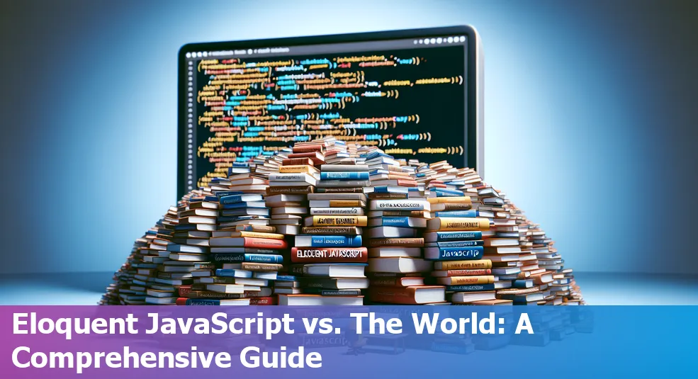 Comparison chart between 'Eloquent JavaScript' and other programming resources