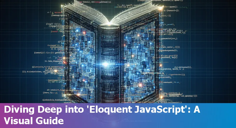 Cover of the book 'Eloquent JavaScript'