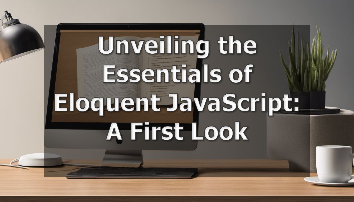Book cover of 'Eloquent JavaScript' by Marijn Haverbeke