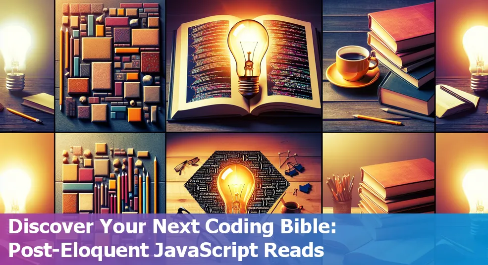 Stack of books on JavaScript and web development for post-Eloquent JavaScript readers.