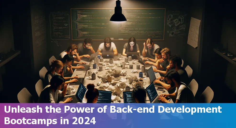 Chart showing the top 10 back-end development bootcamps for 2024