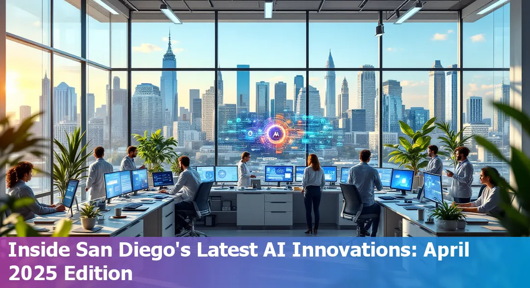 San Diego city skyline layered with digital AI network graphics symbolizing innovation and technology leadership.