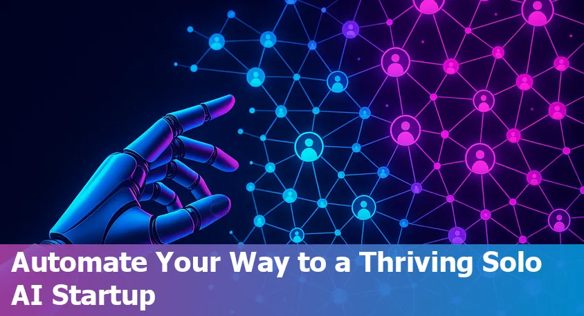 Solo founder scaling AI startup user base with automated outreach strategies in 2025