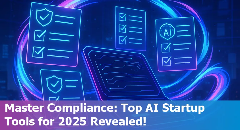 Dashboard comparison of compliance management software for AI startups in 2025
