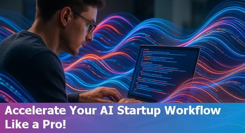 Beginner solo AI founder using vibe coding tools on laptop in 2025 startup environment