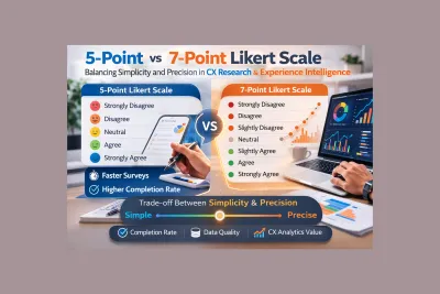 5-Point Likert Scale vs 7-Point Likert Scale: Which One Works Better for CX ? cover image